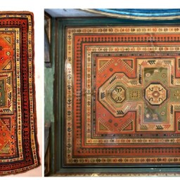 Un KAZAK sul soffitto: ogni tappeto ha una storia