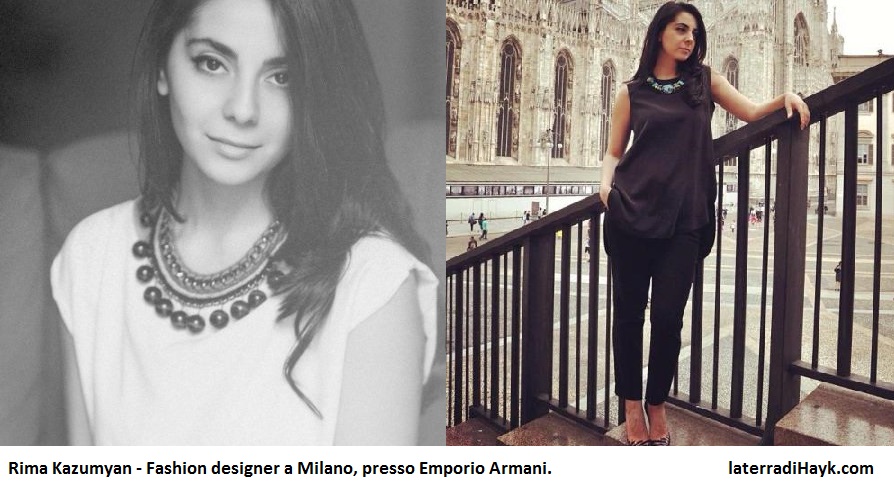 Rima Kazumyan Emporio Armani