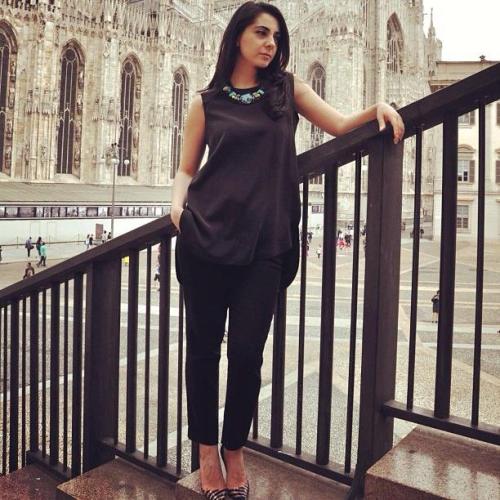 Rima Kazumyan Emporio Armani