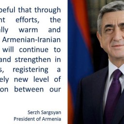 Elezioni Iran, Sargsyan si congratula con Rouhani