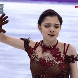 Evgenia Medvedeva solo argento alle Olimpiadi coreane